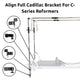 Align Full Cadillac Bracket for C - Series Reformers (PAPC1PROFCADBKT) - Gymsportz