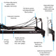 Align R8 - Pro Pilates Reformer – Black - Gymsportz