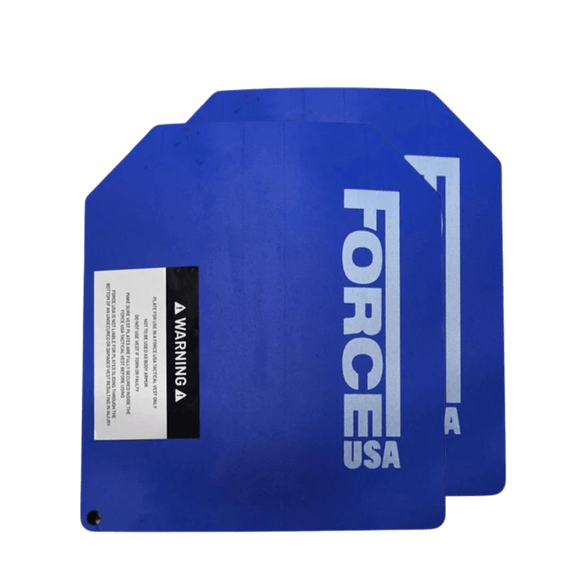 Force USA 20kg Curved Weight Vest Plates (Pair of 10kg) - Gymsportz