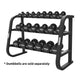 Force USA 3 Tier Round Dumbbell Rack - Gymsportz