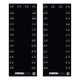 Force USA C10 Magnetic Exercise Chart (In Pairs) - Gymsportz