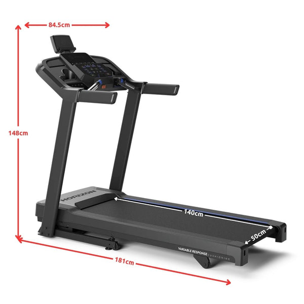 Horizon 5.0AT Treadmill - Gymsportz