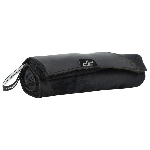 PTP Microfibre Action Towel Large – Black - Gymsportz