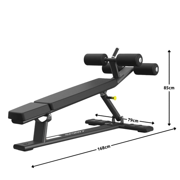 Spirit SP7511 Abdominal Bench - Gymsportz
