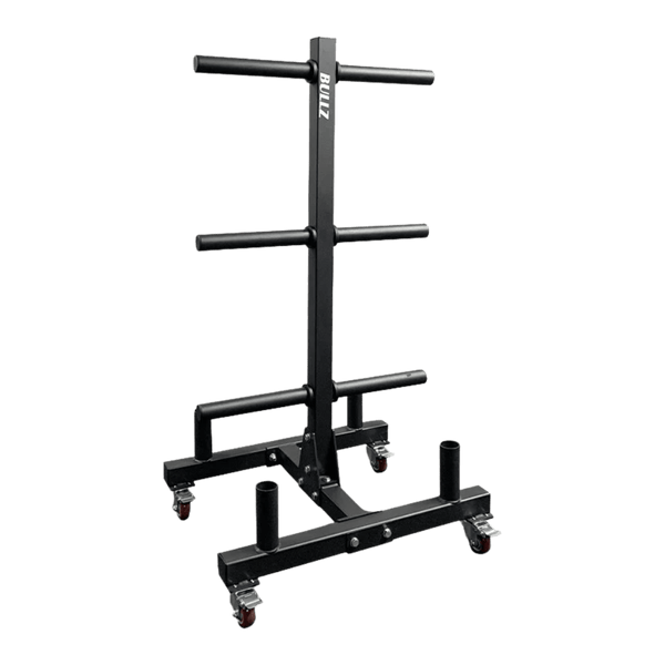 695OLY Olympic Weight Tree with Wheels (2in) - Gymsportz