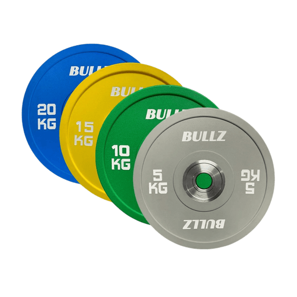Bullz CPU Bumper Plates (In Pairs) - Gymsportz