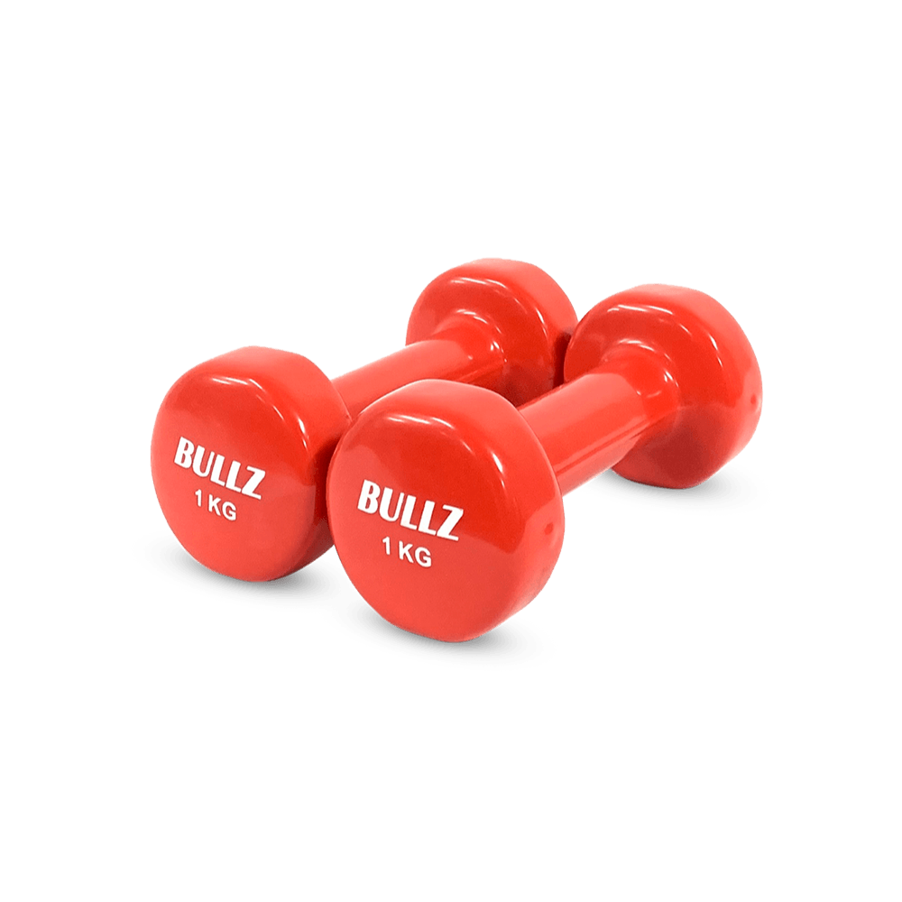 Bullz Vinyl Dumbbells (In Pairs) - Gymsportz
