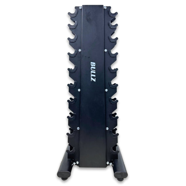 Bullz VTR10 Vertical Dumbbell Rack (10 Pairs) - Gymsportz
