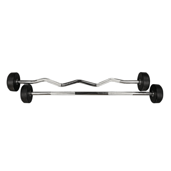 Fixed Weight Barbell Set (10 Barbells) - Gymsportz
