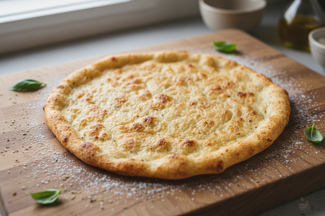 LOW-CARB PIZZA CRUST: A SWAP WORTH MAKING