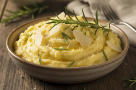 Parmesan and Rosemary Mashed Potatoes