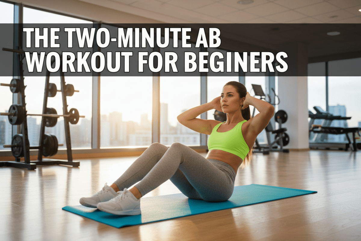 The Two-minute Ab Workout For Beginners - Gymsportz