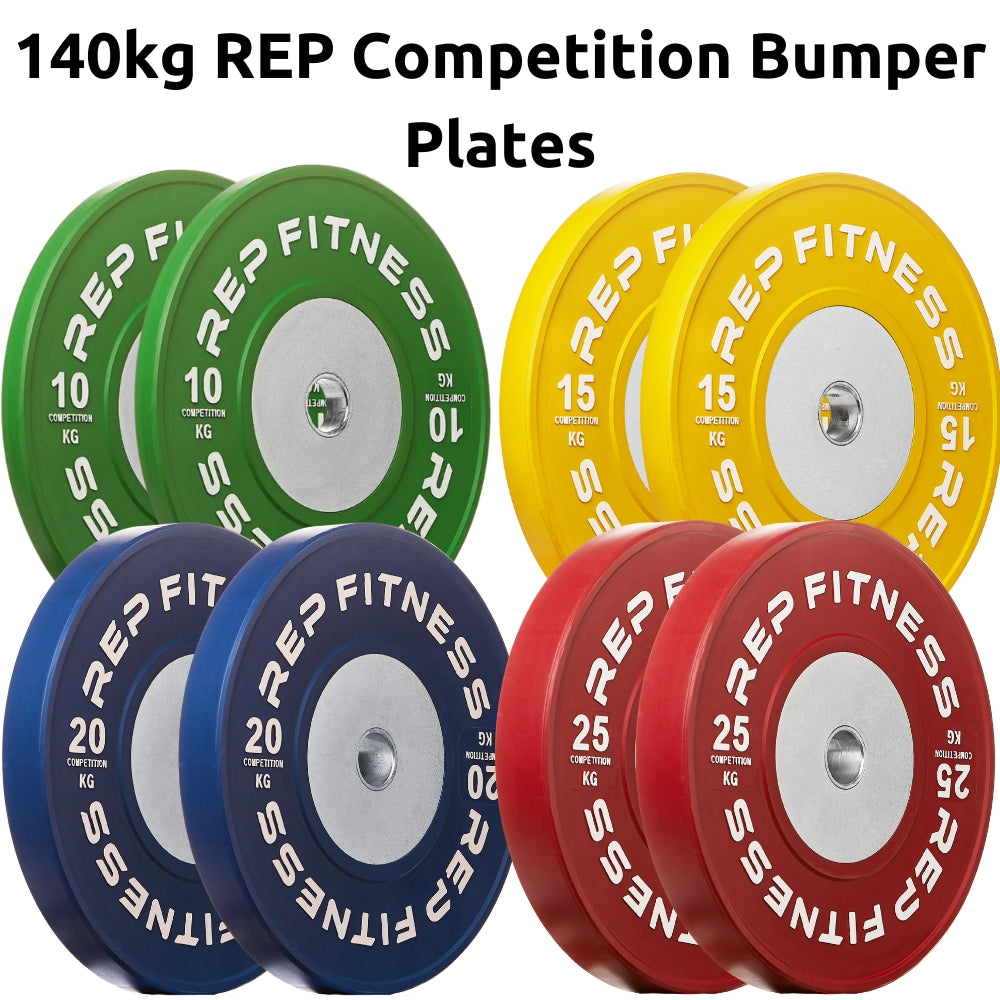REP Competition Bumper Plates Set