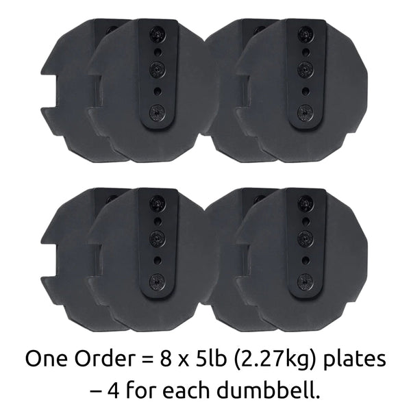 20LB REP x PÉPIN Fast Series Add - On Weight (DB - 7000 - 01) - Gymsportz