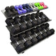 3 Tier Flat Tray Dumbbell Rack - Gymsportz