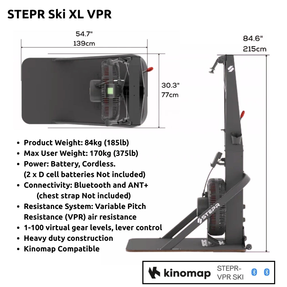 STEPR Ski XL VPR (STEPR-VPR-SKI)