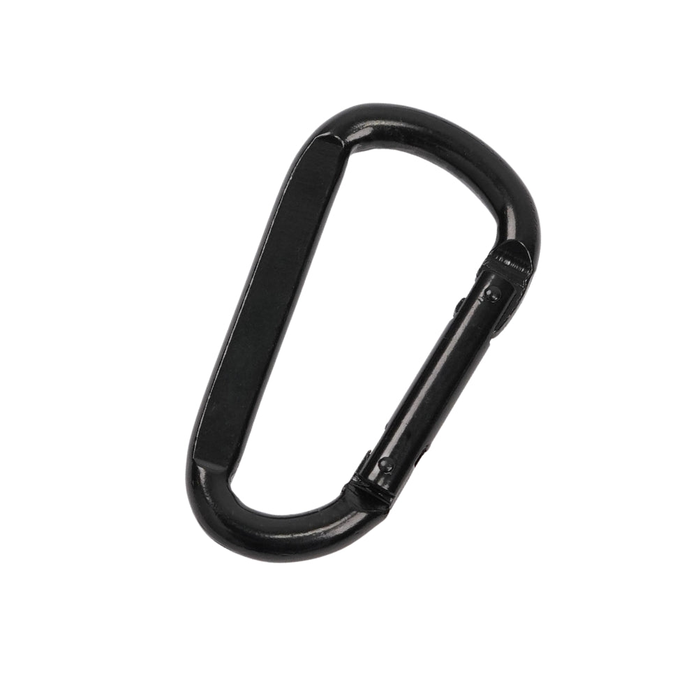 Force USA Oval Black Carabiner (Set of 8) (F-CARABINER-8)