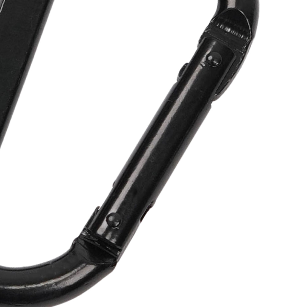 Force USA Oval Black Carabiner (Set of 8) (F-CARABINER-8)