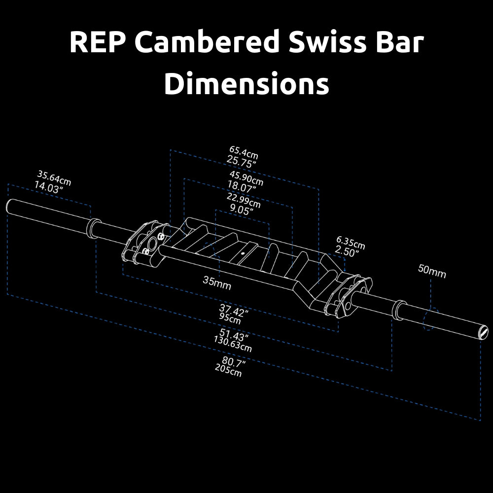 REP Cambered Swiss Bar