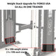 50lb Force USA Add - On Weight (F - WS - UPGRADE - 50lb) - Gymsportz
