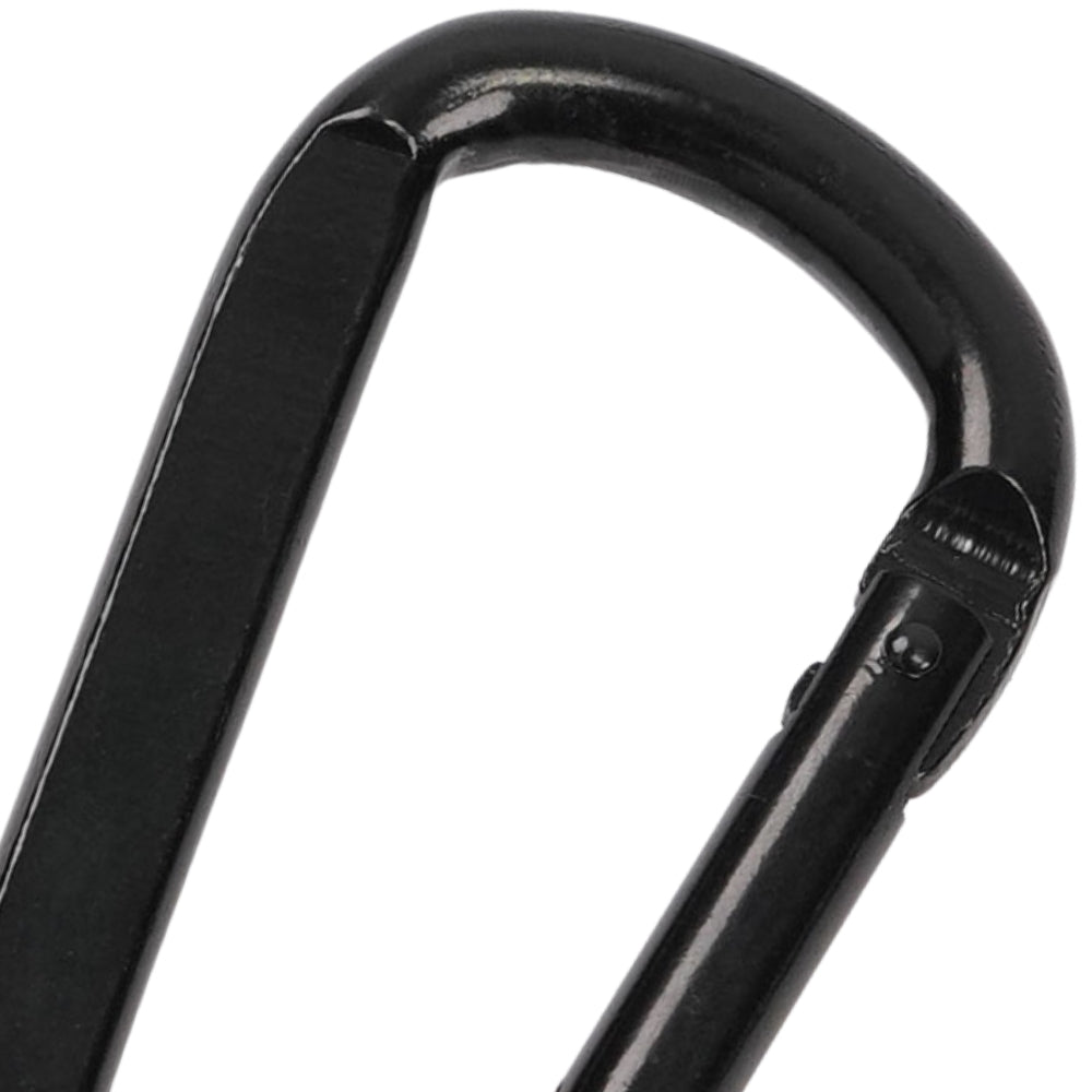 Force USA Oval Black Carabiner (Set of 8) (F-CARABINER-8)
