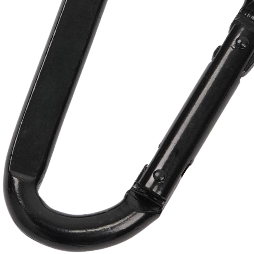 Force USA Oval Black Carabiner (Set of 8) (F-CARABINER-8)