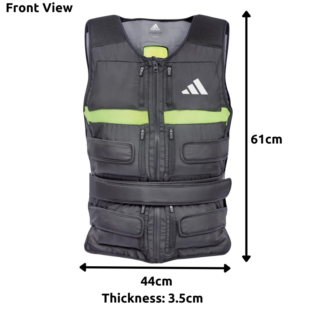 Adidas 10kg Performance Adjustable Weight Vest (ADWT - 12637 - NL) - Gymsportz