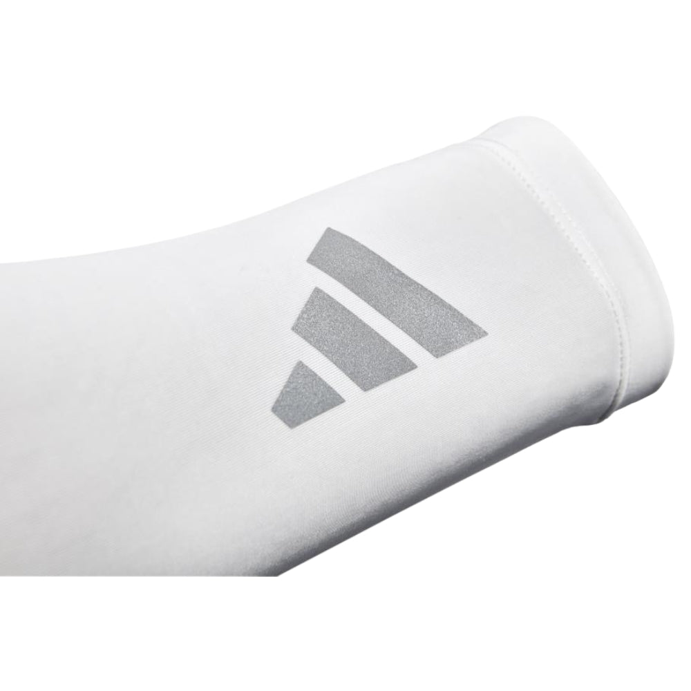 Adidas Aeroready Compression Arm Sleeves - White (In Pairs) (ADSL - 13011/2WH) - Gymsportz
