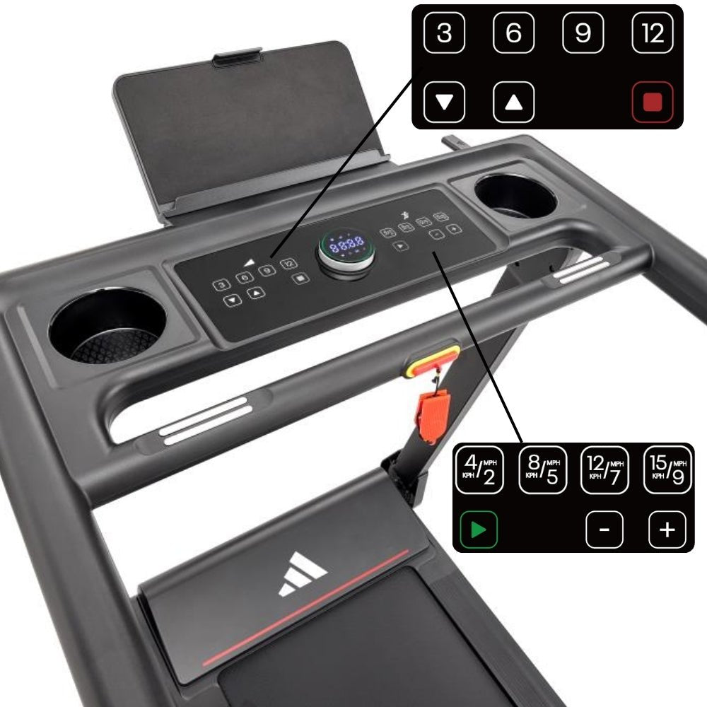 Adidas T - 1 Folding Treadmill - Gymsportz