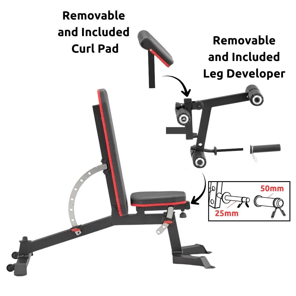 Adidas Utility Bench (ADBE-10301) - Gymsportz