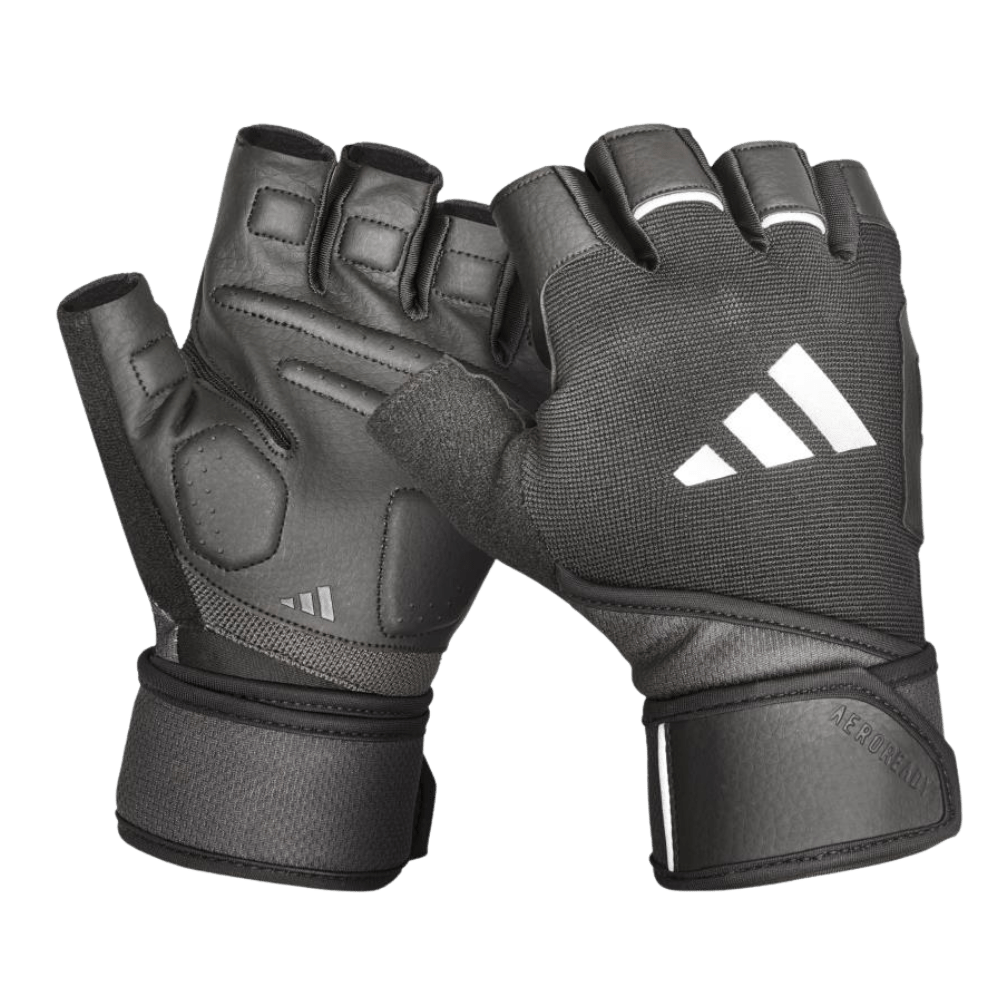 Adidas Wrist Wrap Training Gloves (In Pairs) (ADGB - 15051/2/3/4) - Gymsportz