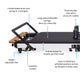 Align F3 Folding Pilates Reformer - Gymsportz
