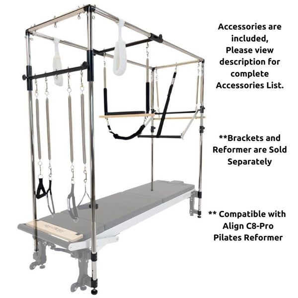 Align Full Cadillac (Frame Only) for A and C Series Reformers (PAPC1PROFCAD) - Gymsportz