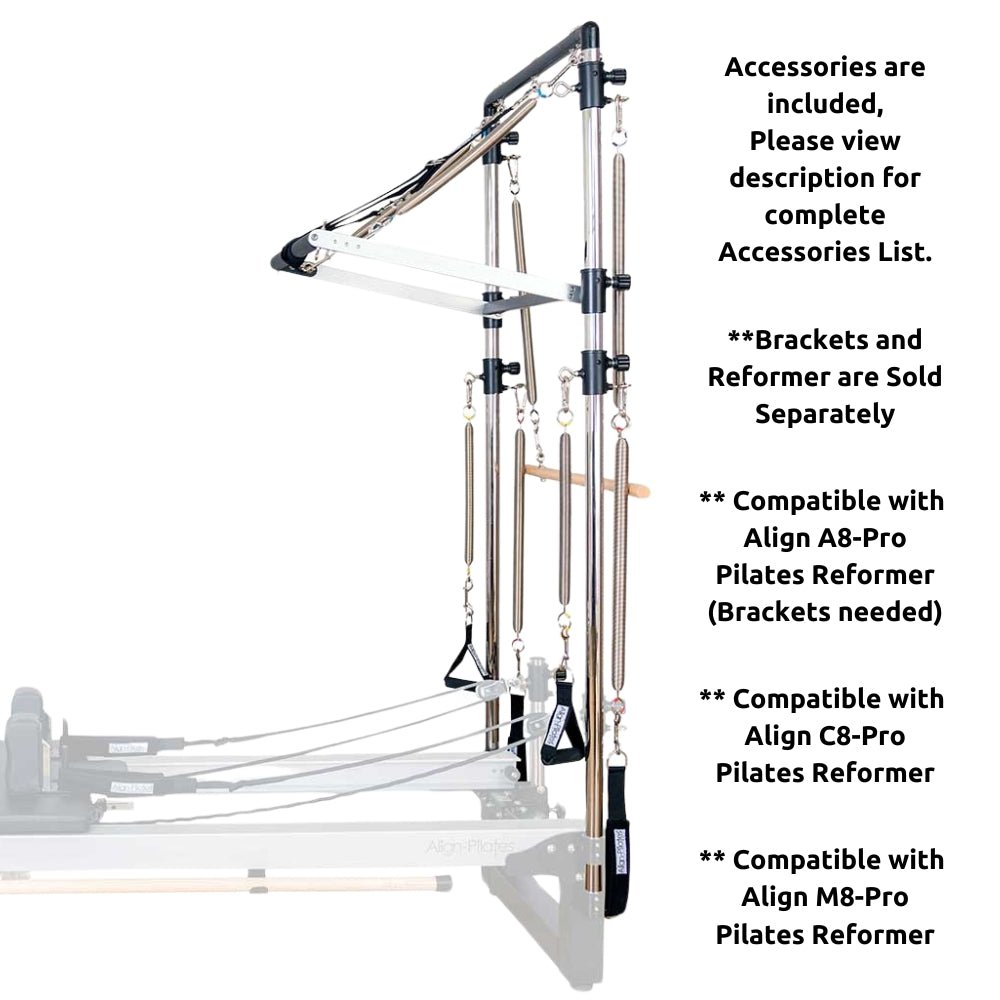 Align Half Cadillac (Frame Only) for A, M, C Series Reformers - Gymsportz