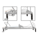 Align Leg Extensions for R8 - Pro Pilates Reformer – Black - Gymsportz