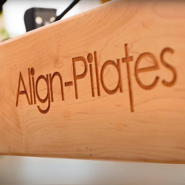 Align M8 - Pro Maple Wood Pilates Reformer with Sitting Box - Gymsportz