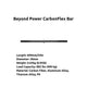 Beyond Power CarbonFlex Bar - Gymsportz