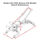Bodycraft F602 Deluxe FID Weight Bench - Gymsportz