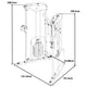 Bodycraft HFT Home Functional Trainer - Gymsportz