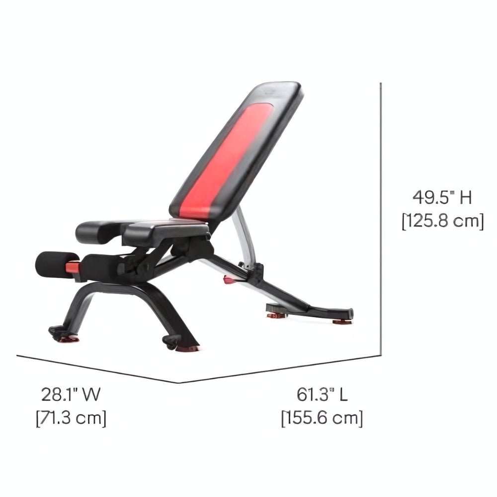 Bowflex 5.1S Stowable Bench - Gymsportz