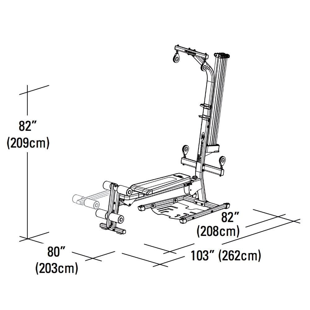 Bowflex PR1000 Home Gym - Gymsportz