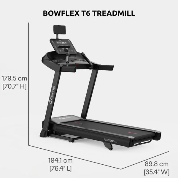 Bowflex T6 Treadmill - Gymsportz