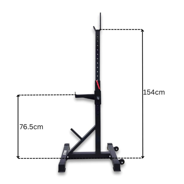 Bullz 410SS Independent Squat Stand - Gymsportz