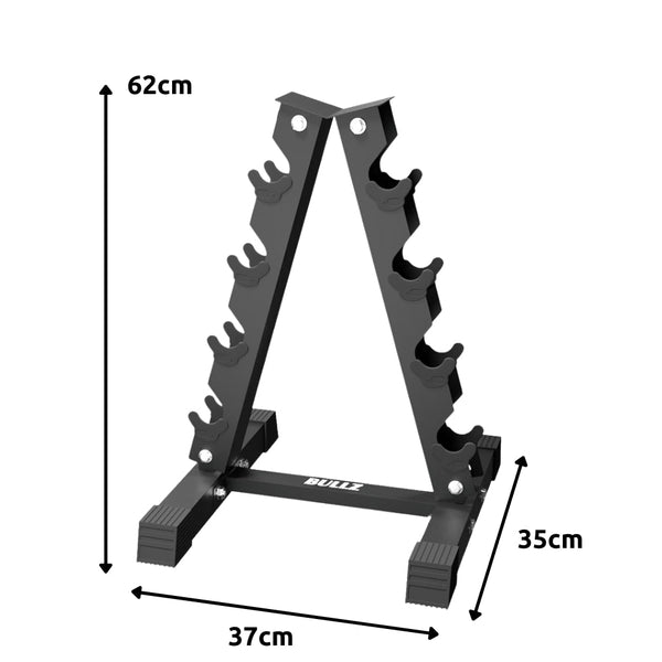 Bullz A - Frame Dumbbell Rack (4 Pairs) - Gymsportz