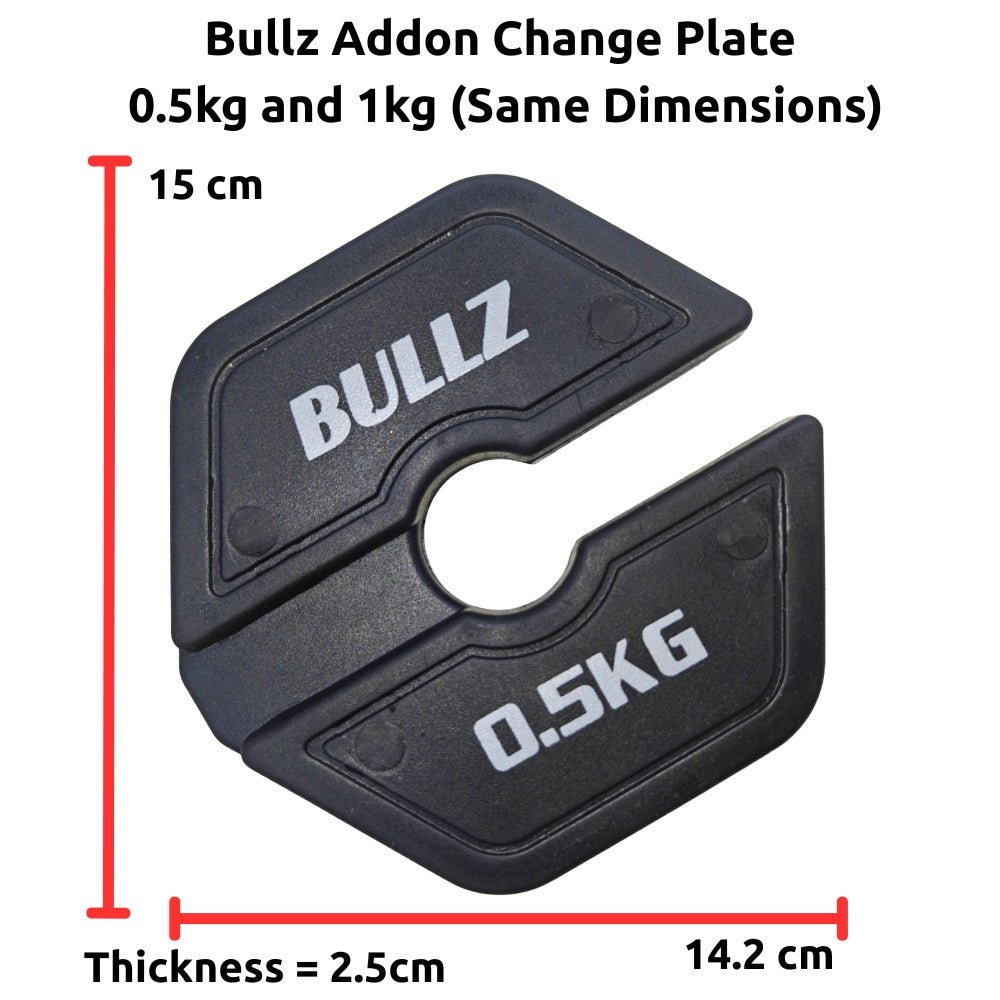 Bullz Addon Change Plate (In Pairs) - Gymsportz