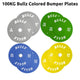 Bullz Colored Bumper Plates Set - Gymsportz