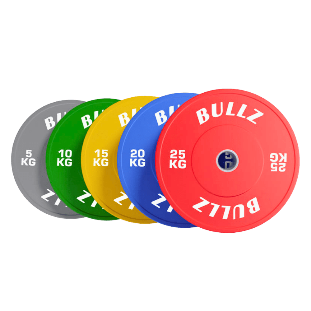 Bullz Colored Bumper Plates Set - Gymsportz
