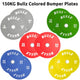 Bullz Colored Bumper Plates Set - Gymsportz