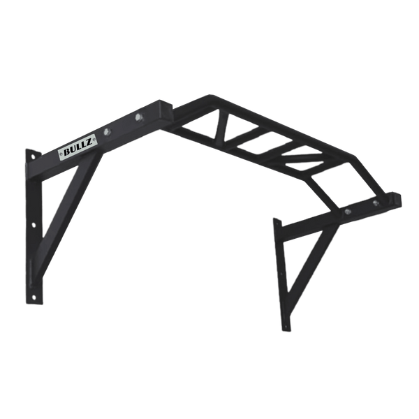 Bullz Multi-Grip Wall Mounted Chin Up Bar - Gymsportz