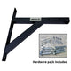 Bullz Multi-Grip Wall Mounted Chin Up Bar - Gymsportz